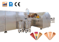 5kg/linea di produzione rotolata ora del cono della crema di Sugar Cone Machine Automatic Ice