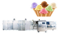 Capacità elevata 3500 PCS/macchina cono gelato di ora meno consumo del gas