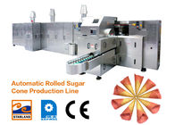 La macchina/cialda economizzarici d'energia di cottura del cono gelato cuoce la macchina rotolata del cono dello zucchero