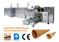 La linea di produzione industriale del cono dello zucchero di cottura completamente ha automatizzato 1.5kw