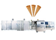 Alta linea di produzione del cono gelato di flessibilità con la stazione differente di rotolamento, 47 piatti bollenti