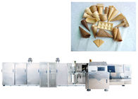 Linea di produzione automatica commerciale del cono dello zucchero per la fabbricazione della certificazione del CE del cono della cialda