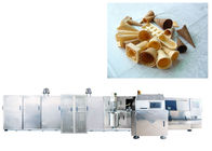Linea di produzione automatica del cono dello zucchero dell'acciaio inossidabile, coni standard/ora della macchina 4000 di cottura del cono gelato