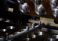 Linea di lavorazione degli snack in acciaio inossidabile Macchine automatiche per crostate per produttori di wafer