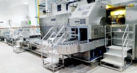 Linea di produzione del cono gelato dell'acciaio inossidabile 380V di lavoro ad alta velocità