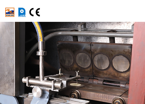 Linea di produzione del biscotto della cialda di controllo dello SpA 380V con una garanzia di anno