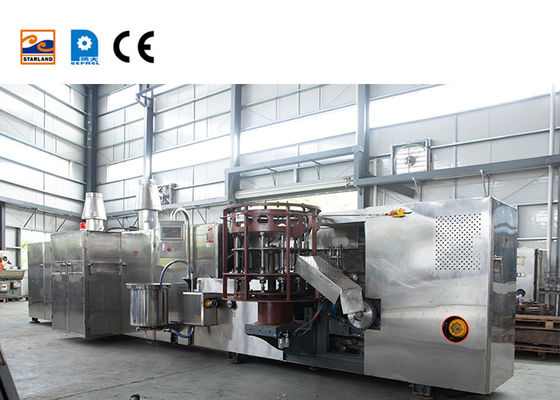 Linea di produzione del biscotto della cialda di controllo dello SpA 380V con una garanzia di anno