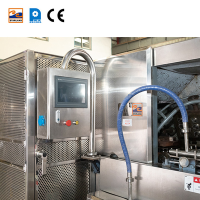 Equipaggiamento professionale per la fabbricazione di biscotti 1.5kw PLC Controllo Tart Shell Machine