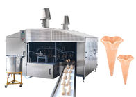 Automa di HP del cono gelato 1,0, consumo della benzina 4-5, linea di produzione del wafer del sistema di gas doppia porta