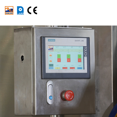 Linea di produzione automatica di cono di zucchero con regolazione della velocità e produttività personalizzabili