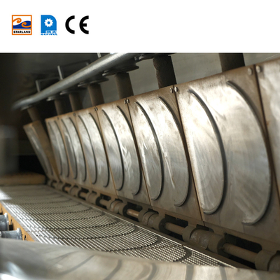 Linea di produzione automatica di cono di zucchero con regolazione della velocità e produttività personalizzabili