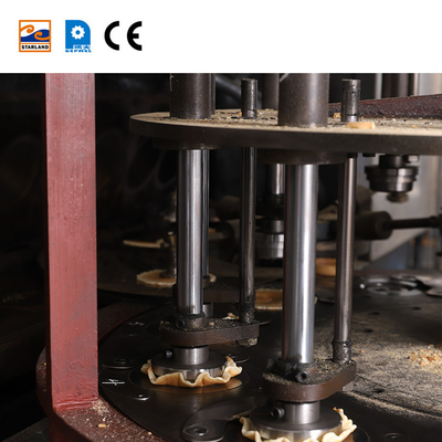Controllo PLC completamente automatico Regolabile Automatica Waffle Basket Machine