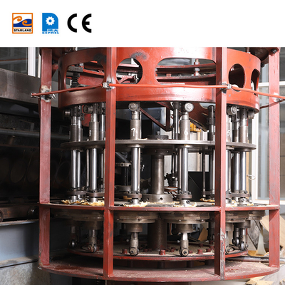 Controllo PLC completamente automatico Regolabile Automatica Waffle Basket Machine