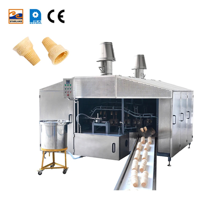 Equipaggiamento di produzione di coni di wafer in acciaio inossidabile.