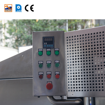 0.75kw Specifica del motore principale Linea di produzione automatica di coni di wafer con CE