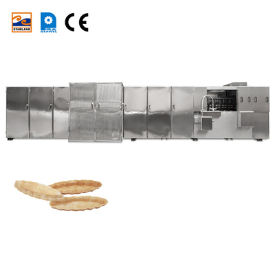 Linea di produzione di forno per wafer in acciaio inossidabile Monaka