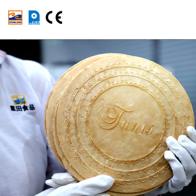Macchina per la produzione automatica di wafer in acciaio inossidabile