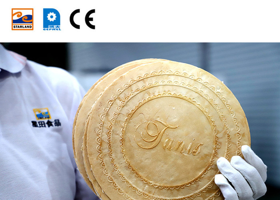 Macchina per wafer Obleas automatico personalizzabile Garanzia di un anno