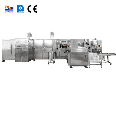 220v/380v supporto tecnico video personalizzato Barquillo Cone assembly line
