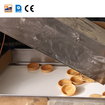 Macchina automatica di produzione di waffle in acciaio inossidabile personalizzata con controller PLC