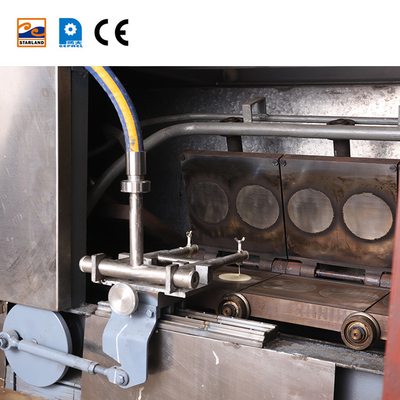 Sistema di controllo PLC Macchina automatica per la produzione di cestini a base di waffle con capacità