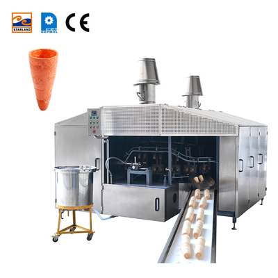 4400 Produzione 28 Stampi Linea di produzione automatica di coni di wafer Wafer Cone Machine