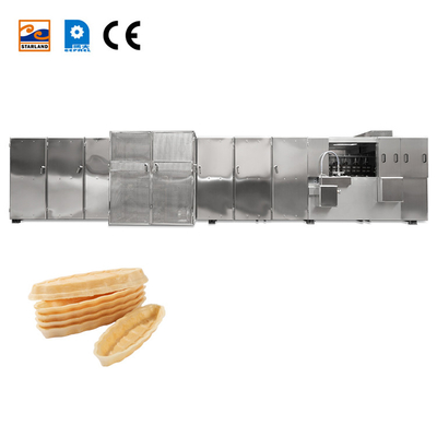 Controllo PLC attrezzature di produzione di wafer Monaka Acciaio inossidabile
