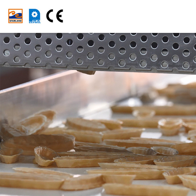 Linea di produzione automatica di wafer in acciaio inossidabile Monaka Macchina di trasformazione alimentare per una produzione fluida