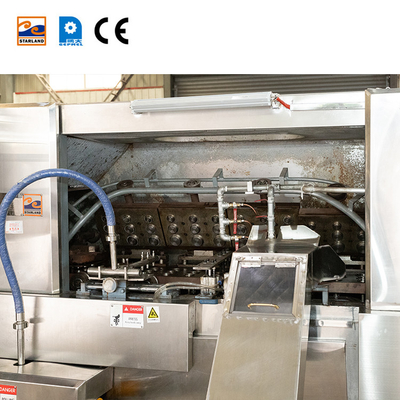 Linea di produzione di conchiglie in acciaio inossidabile completamente automatica con controllo della temperatura a display digitale