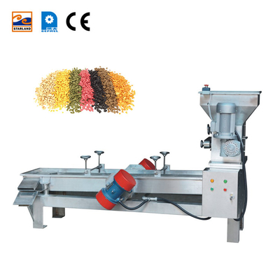 Facile da installare Rice Crispies Macchine accessori per linea di produzione cono Dopo il servizio Video supporto tecnico