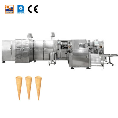 Impianto di produzione linea di produzione automatica di cono di neve con CE