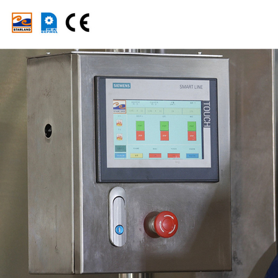 Linea di produzione di wafer Monaka personalizzabile con motore principale da 2,0 CV e sistema di controllo PLC