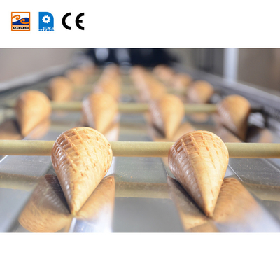 La linea di produzione automatica di Waffle Roll è la scelta perfetta per la produzione di snack a volume