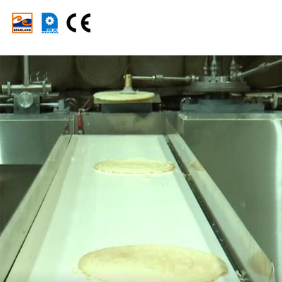 Linea di produzione di biscotti a gas con funzione automatica e sistema di controllo PLC