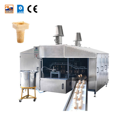 Disegno di tessitura in acciaio inossidabile Wafer Cone Machine Automatic Wafer Cone Maker