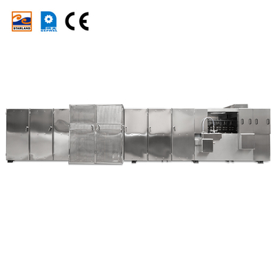 Video supporto tecnico Wafer Biscuit Maker Altre macchine per snack con sistema di controllo PLC