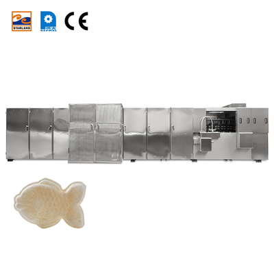 1.5kw Monaka Wafer Biscuit Baking Machine Con Display Digitale Controllo Temperatura