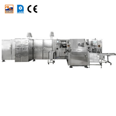 CE Fabbrica Vendite Dirette Linea di Produzione di Coni di Gelato Dopo Servizio Video Supporto Tecnico