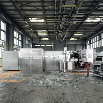 Macchina automatica per cialde con sistema di controllo PLC per cestini in acciaio inossidabile in un mercato ad alta richiesta