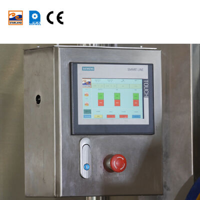 Attrezzatura personalizzata per la produzione di coni gelato con supporto tecnico video per supportare la produzione e il controllo di grandi volumi