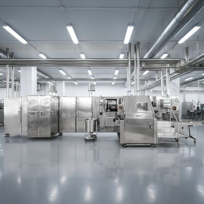 Linea Automatica di Produzione Coni Wafer Capacità 1800 PZ/H Soluzione per la Produzione di Coni Zuccherati