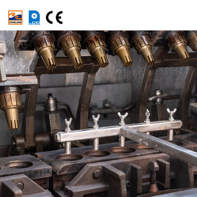 Alta linea di produzione del rotolo dell'uovo di flessibilità con la stazione 1.5hp 1.1kw di rotolamento