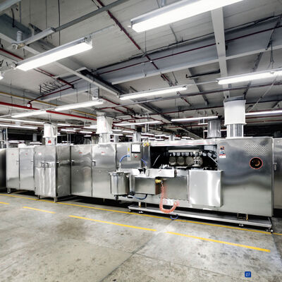 Linea di produzione automatica di wafer personalizzata per la produzione e il confezionamento continui di wafer