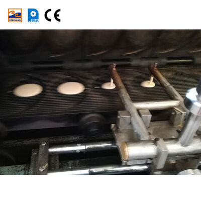 Linea di produzione del cono dello zucchero del rullo di capacità 2000 PCS 1.1KW completamente automatico Installazione facile e interfaccia facile da usare