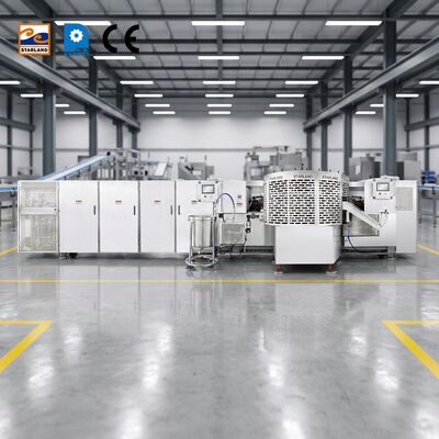 Linea di produzione automatica di waffle basket configurazione regolabile Video supporto tecnico offerto