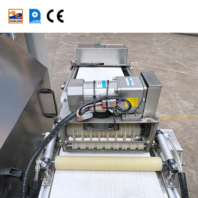 Sistema di controllo PLC Linea di produzione di waffle roll adatta per la produzione automatizzata di waffle roll ad alto volume