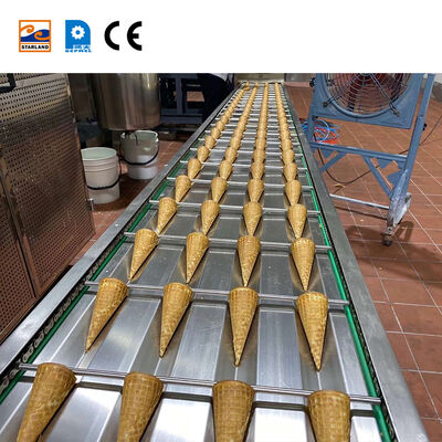 Nastro trasportatore di raffreddamento per la produzione industriale di biscotti