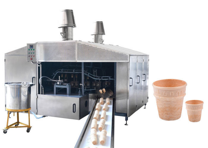 Completamente macchina del cono gelato di Antomatic con velocemente riscaldare forno 380V
