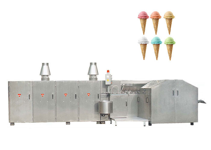 Tipo linea dell'ugello di produzione del cono gelato completamente automaticamente