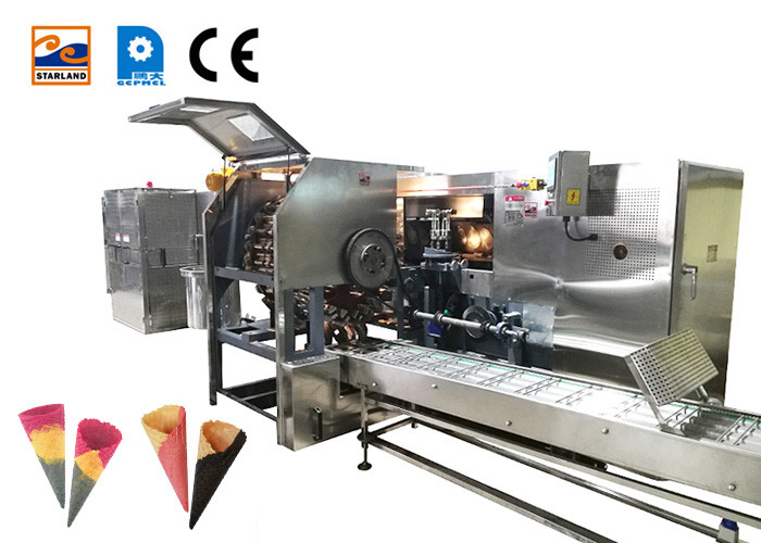 14kg/macchina industriale del creatore dell'alimento Sugar Cone Production Line Commercial di ora